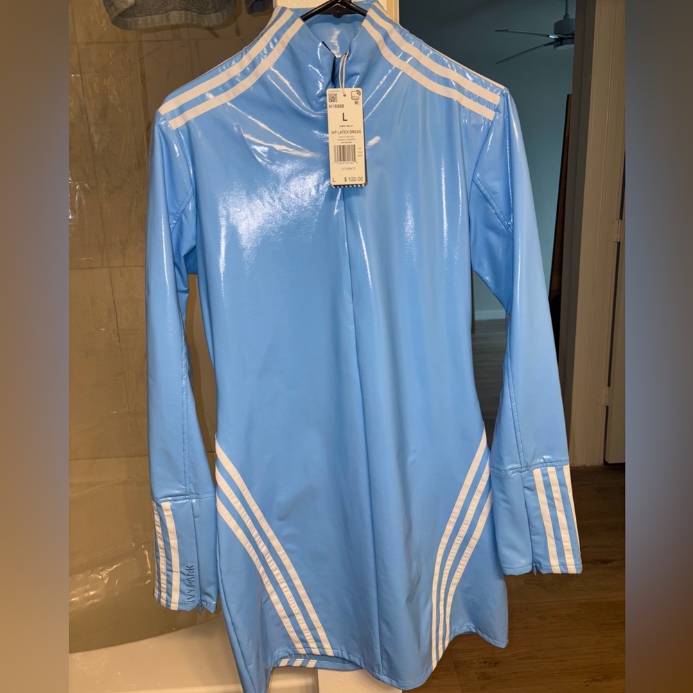 Ivy Park/Adidas vinyl mini dress - Picture 2 of 2